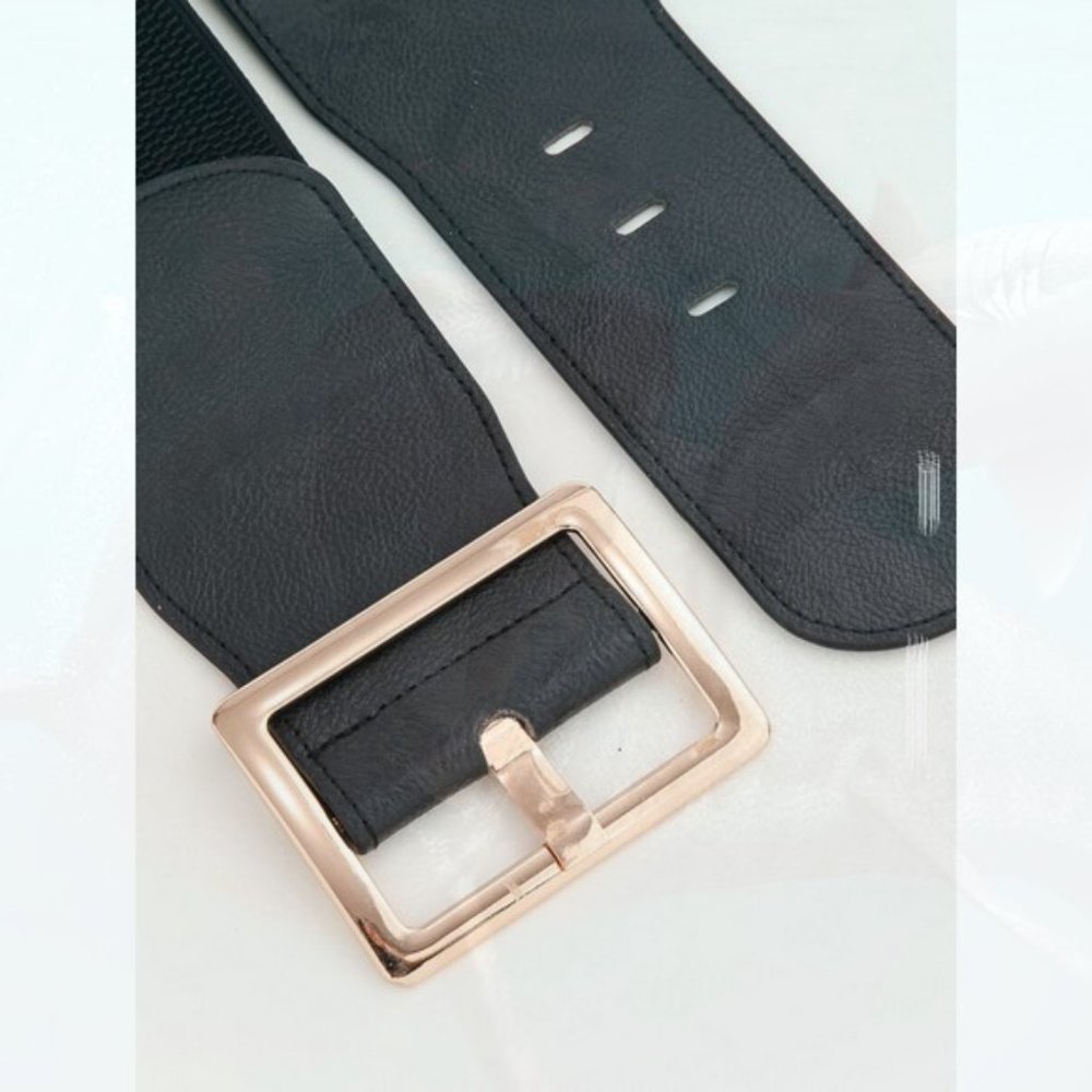 New Buckle Wide Belt 169 - Picture 2 of 4